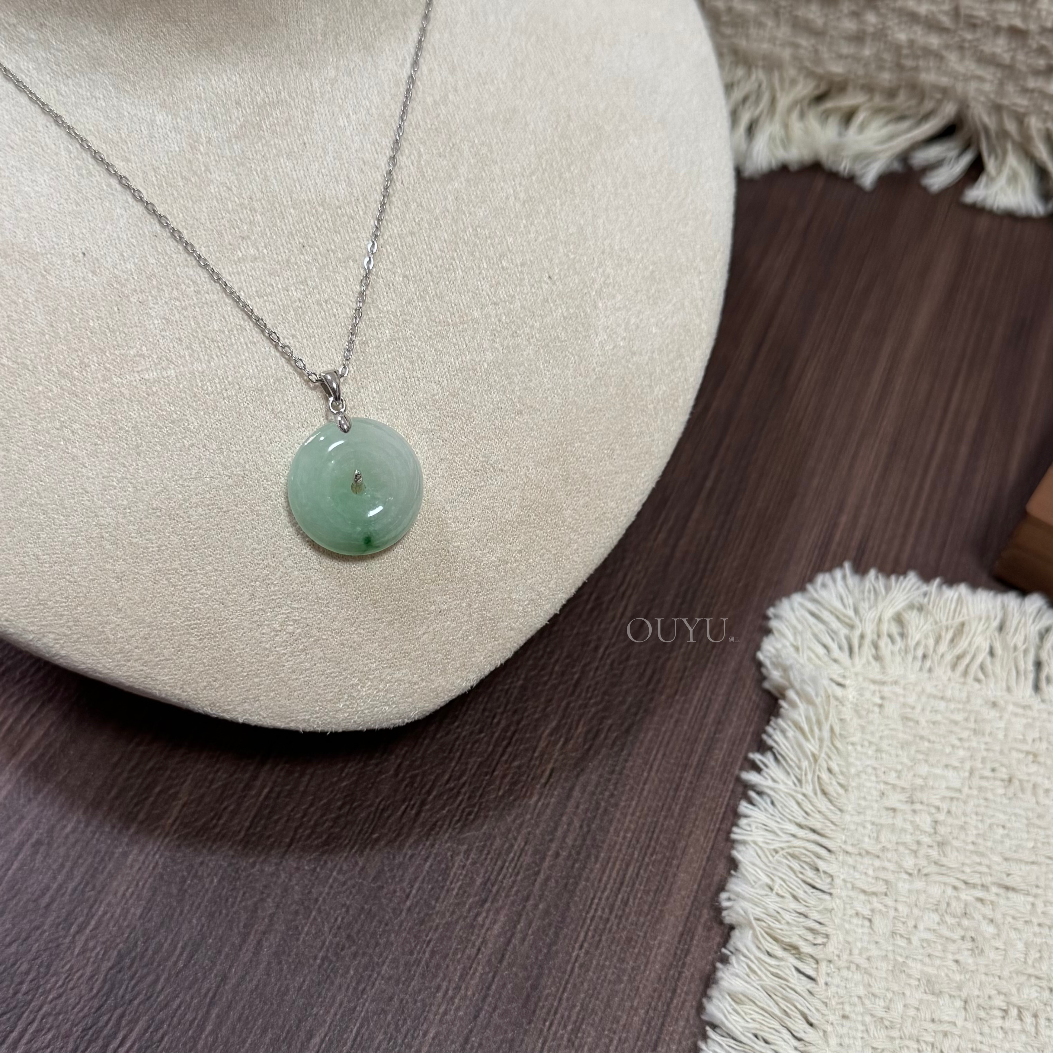Soft Mint Green Necklace