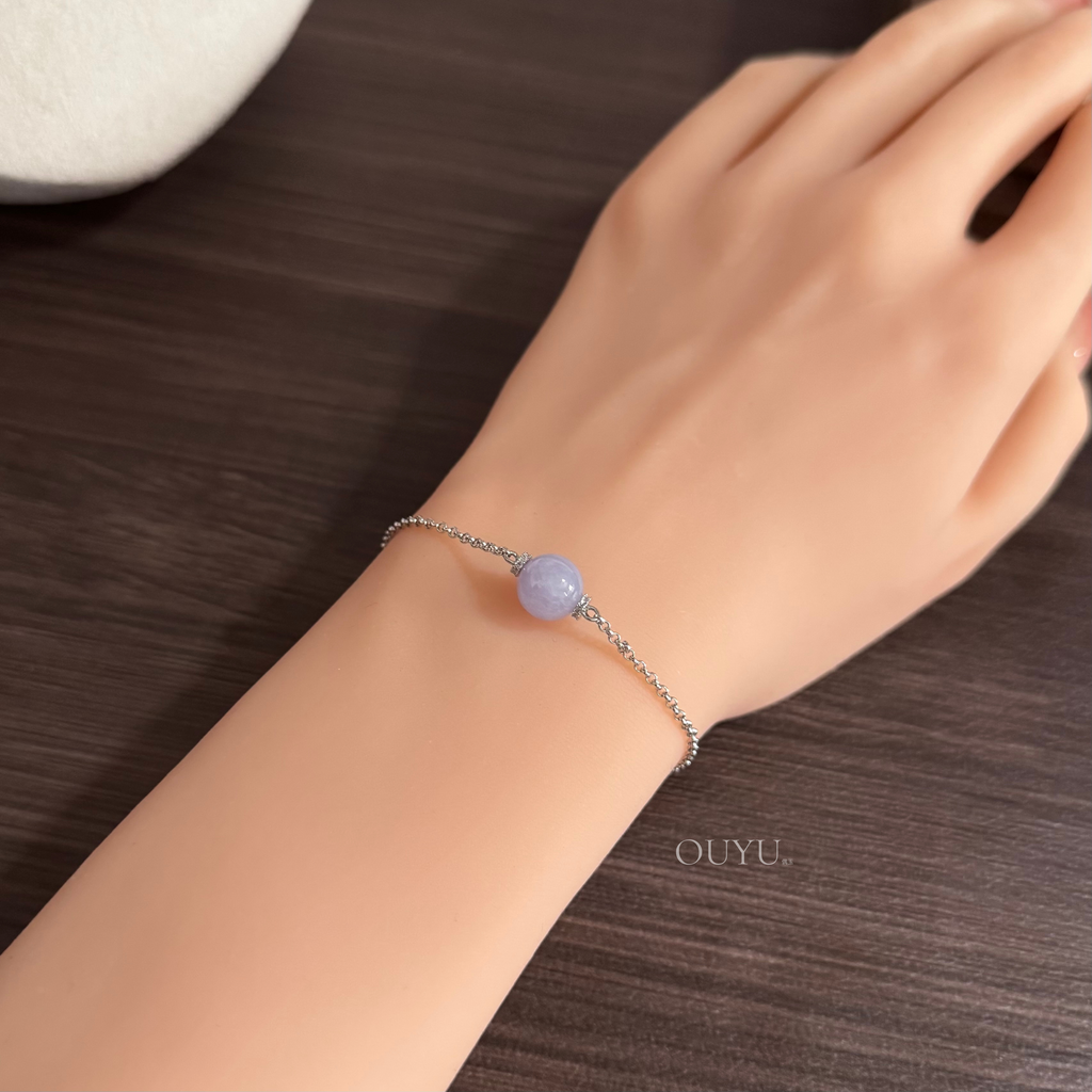 Soft Lilac Bead · Bracelet