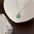 Misty Green Necklace · 平安扣