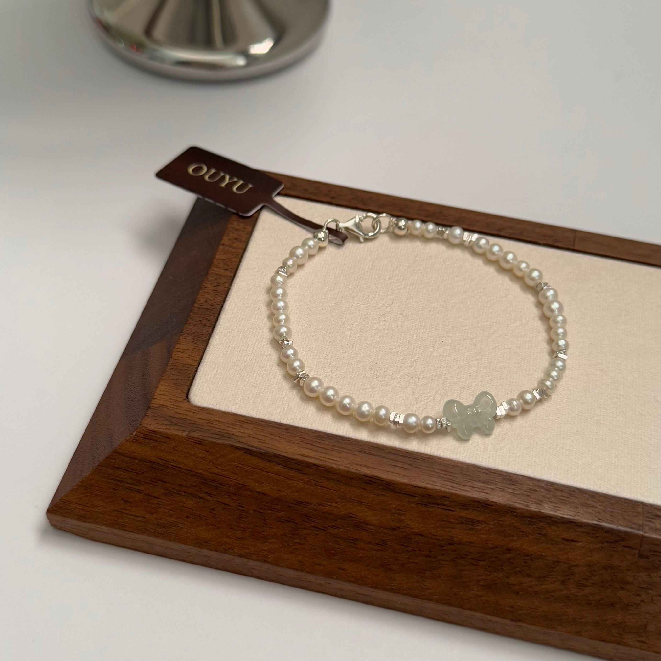 Ribbon x Pearl Bracelet