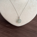 Muted Green · 平安扣 Necklace