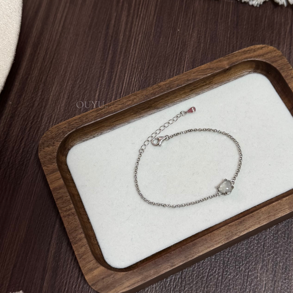 Icy Heart Bracelet
