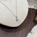 Light Lavender Jadeite Cabochon Necklace