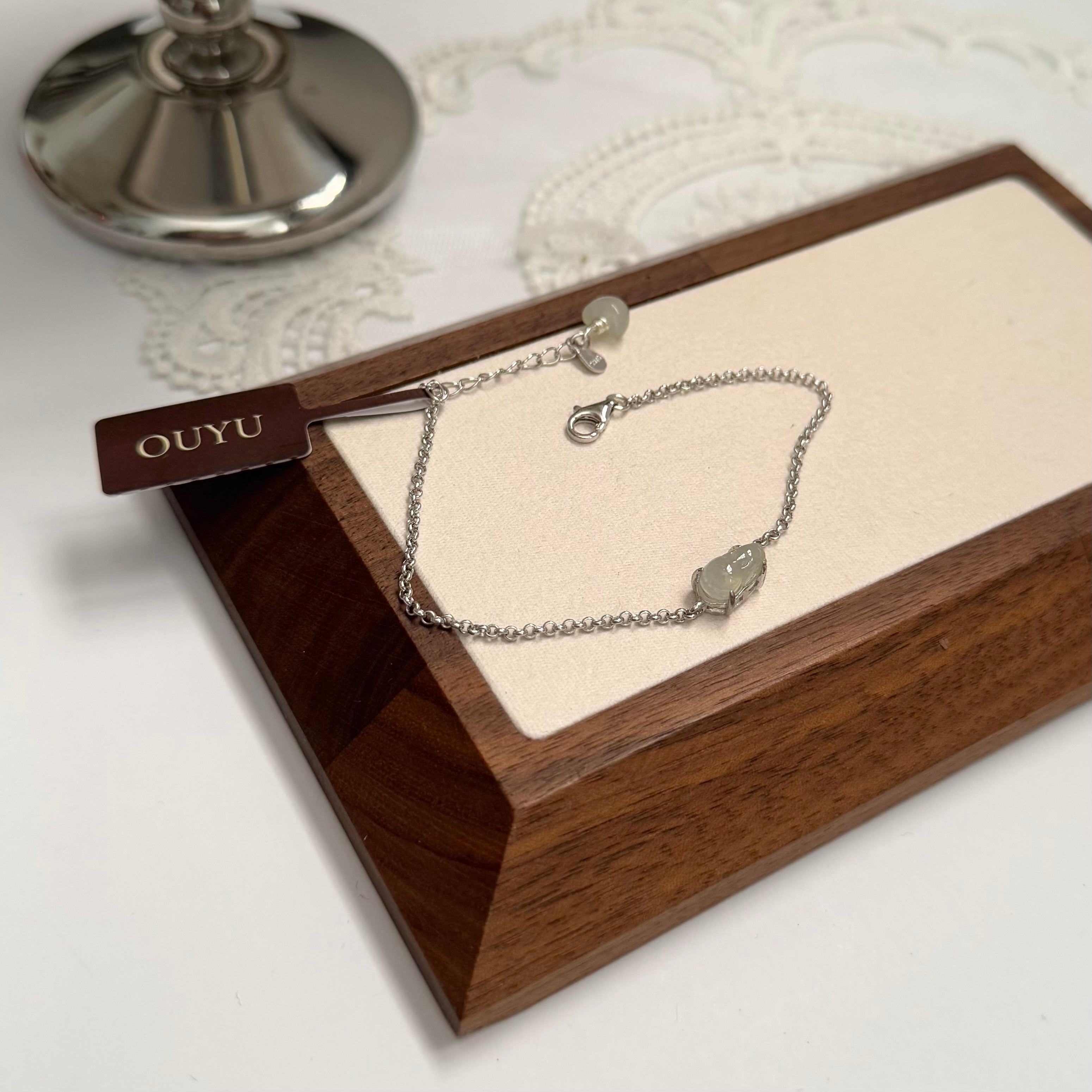 Mini Pixiu with yuanbao (bracelet)