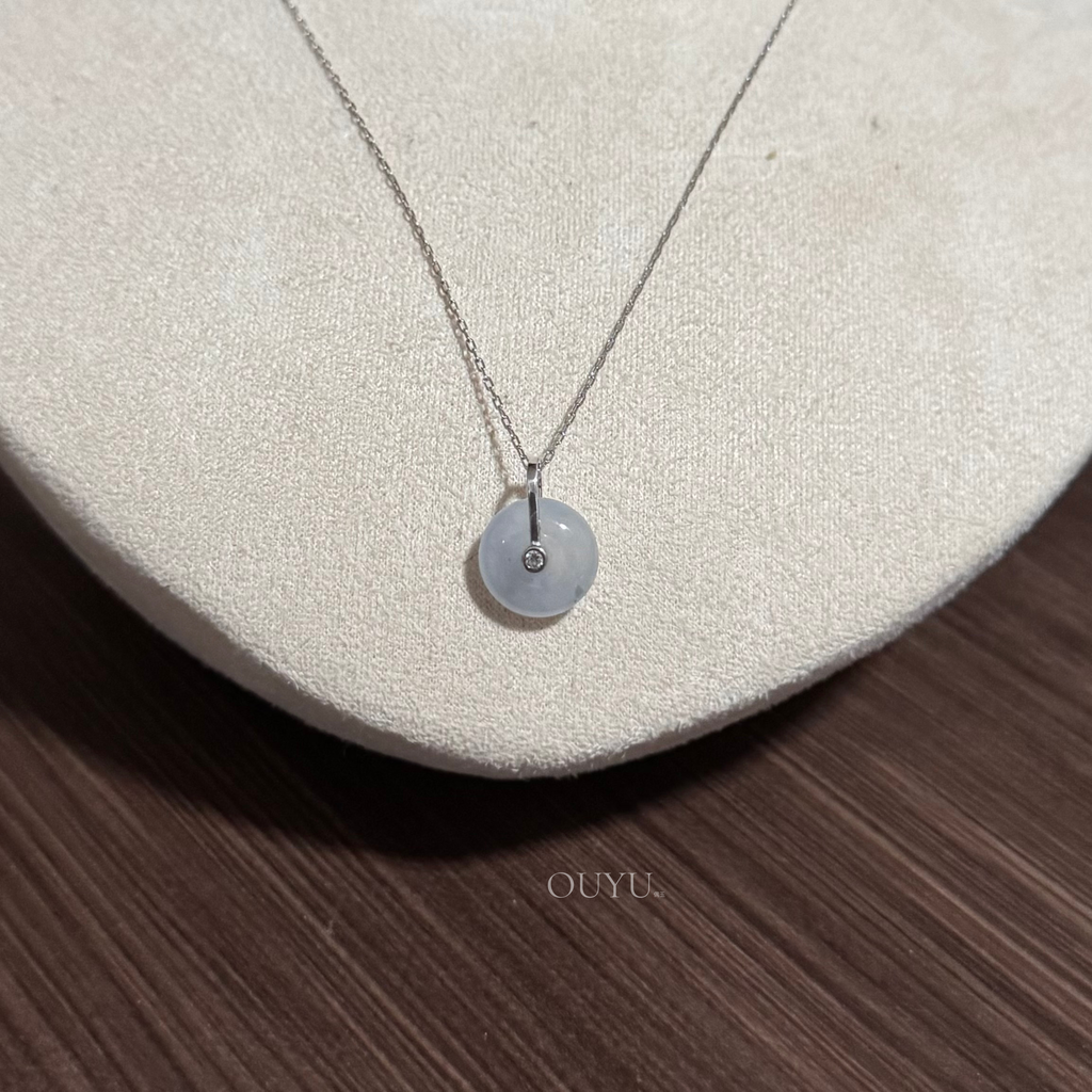 Mini Buckle · 平安扣 Necklace