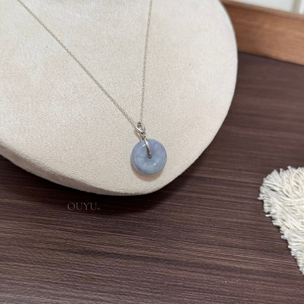 Soft Blue Lavender Necklace