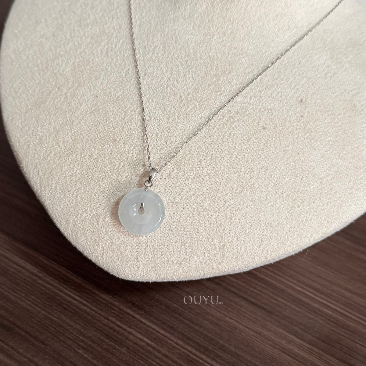 Pale White Donut · Necklace