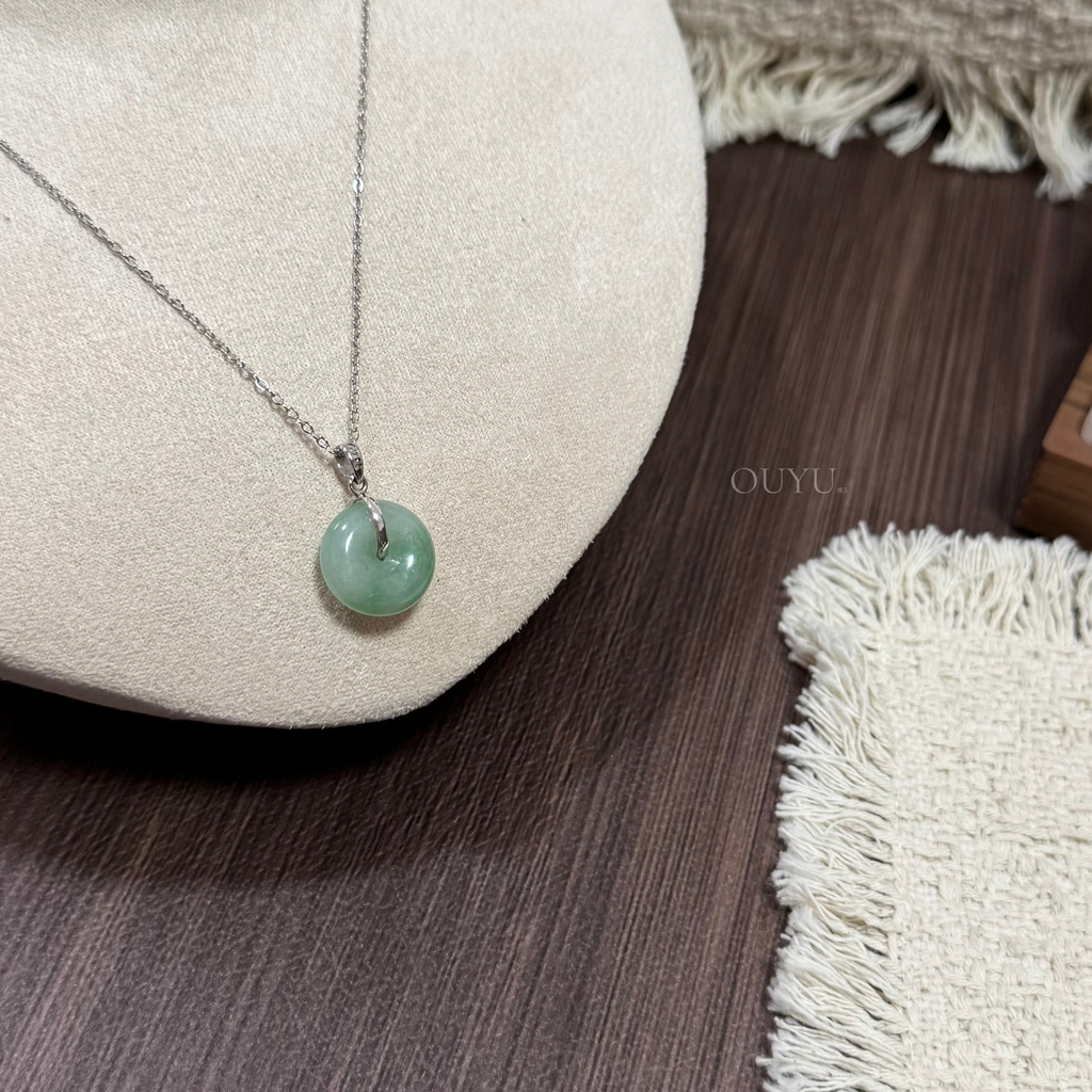 Petite Light Green Necklace