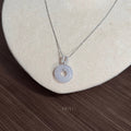 Milky Light Pinkish Lavender Donut · Necklace