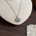 Floating Flowers Donut Necklace
