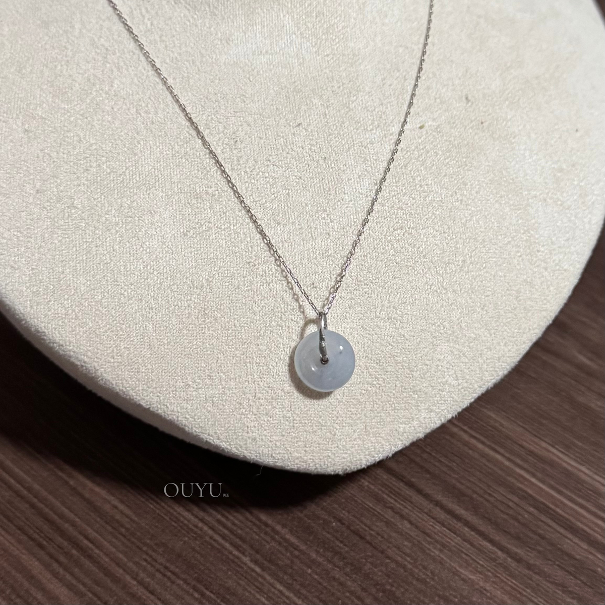 Mini Buckle · 平安扣 Necklace