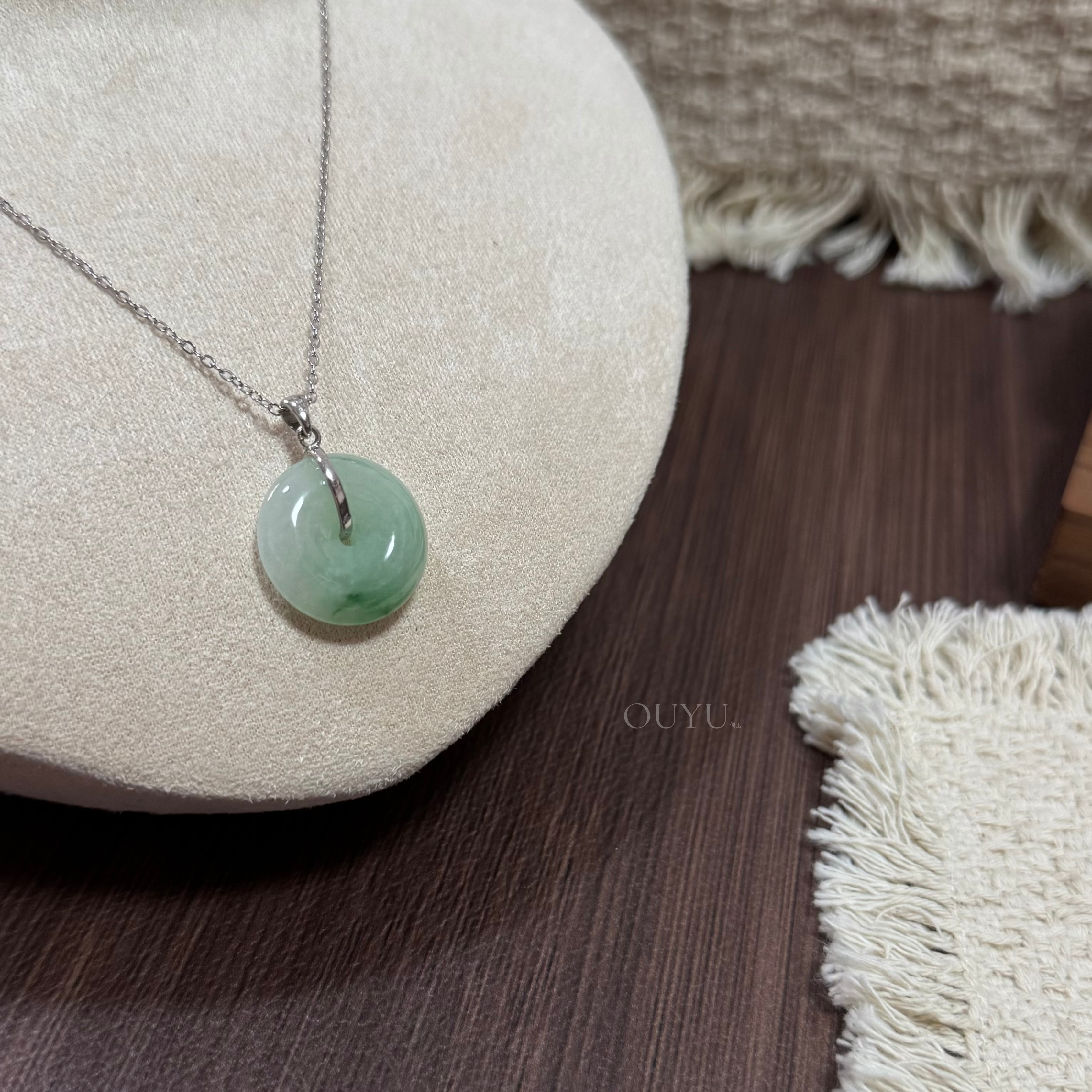 Soft Mint Green Necklace