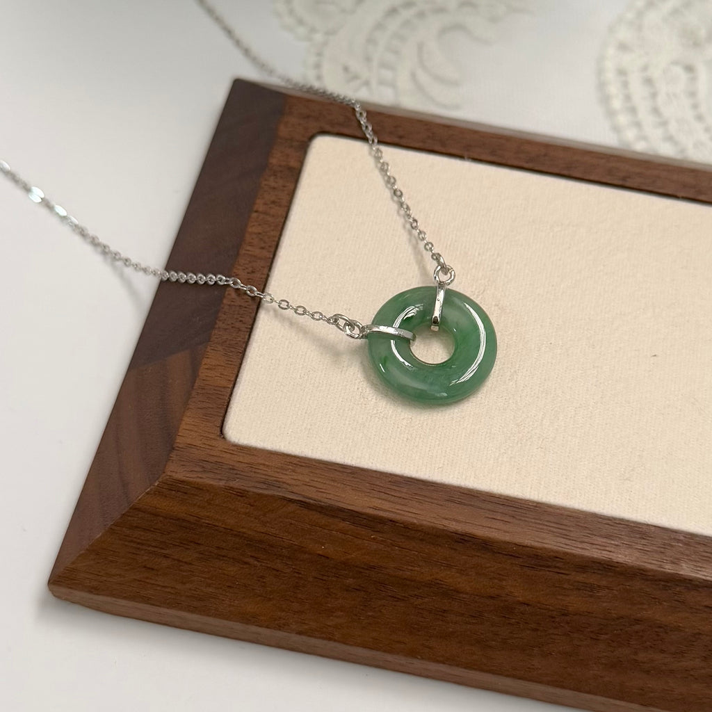 Green Donut Necklace #GD1