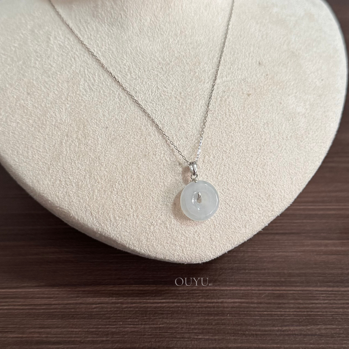 Pale White Donut · Necklace