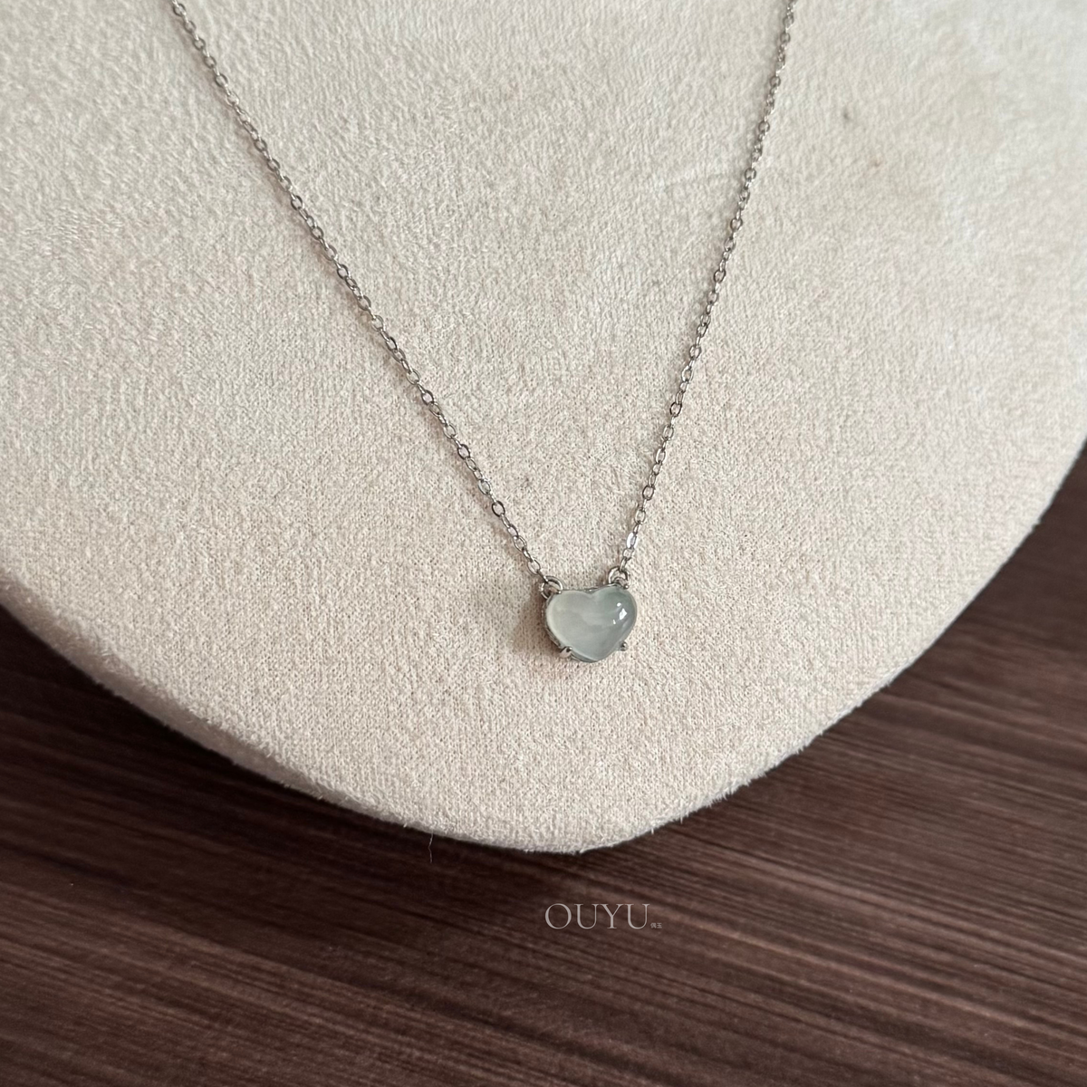 Icy Heart Necklace