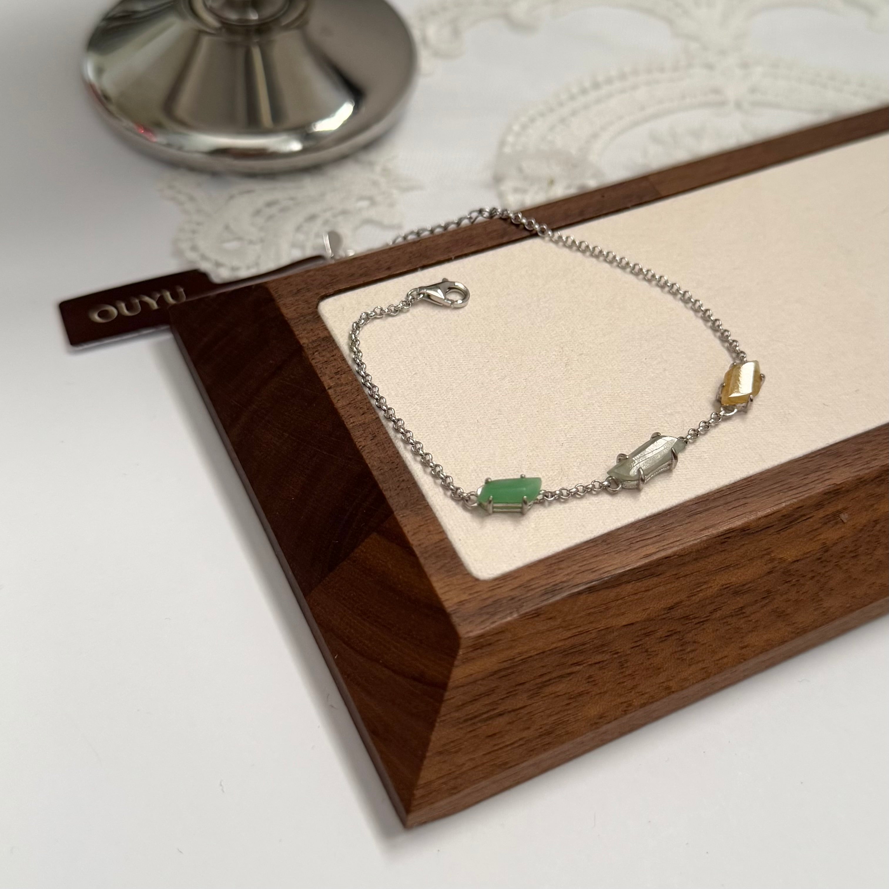 Trio Jade Bracelet