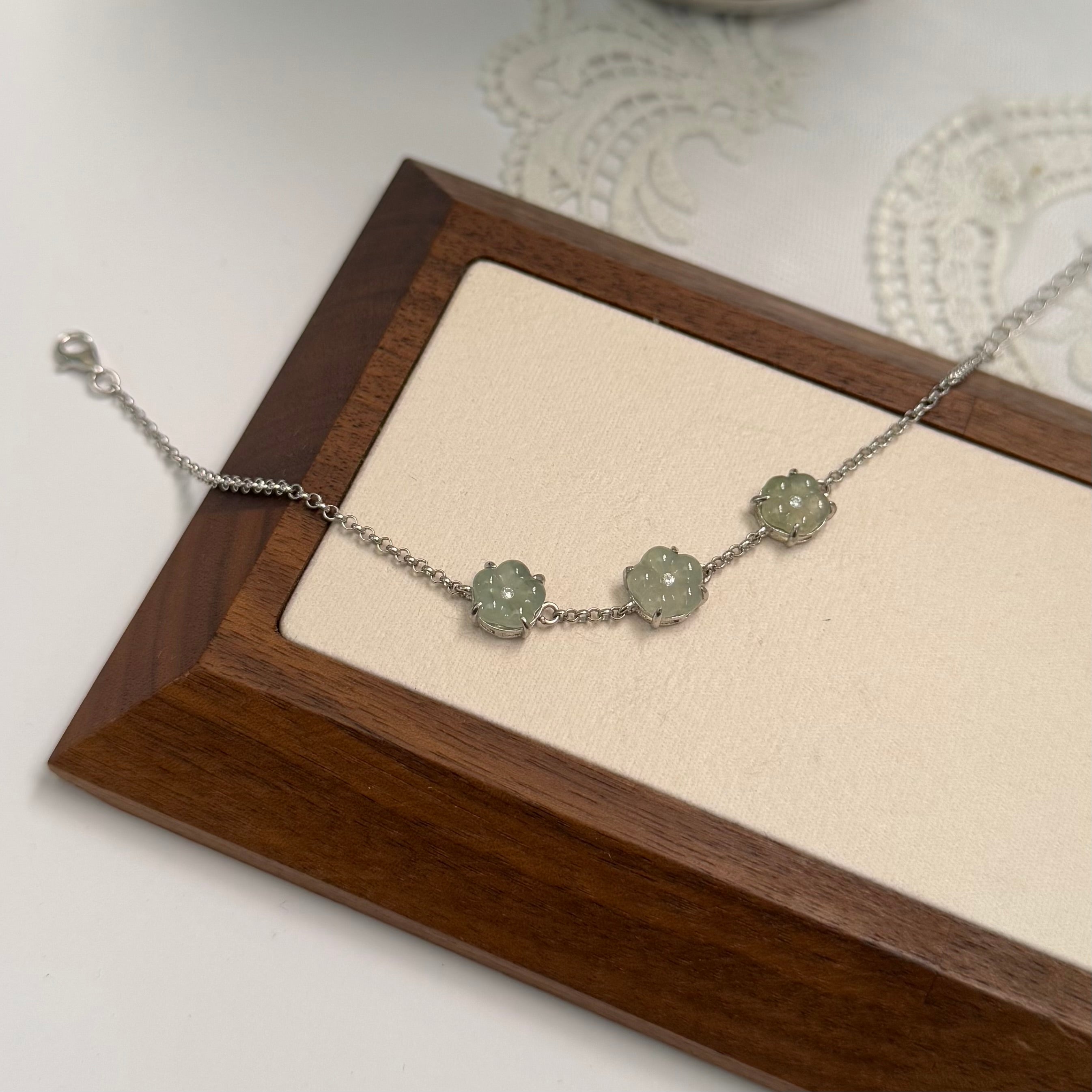 Trio Flower Bracelet