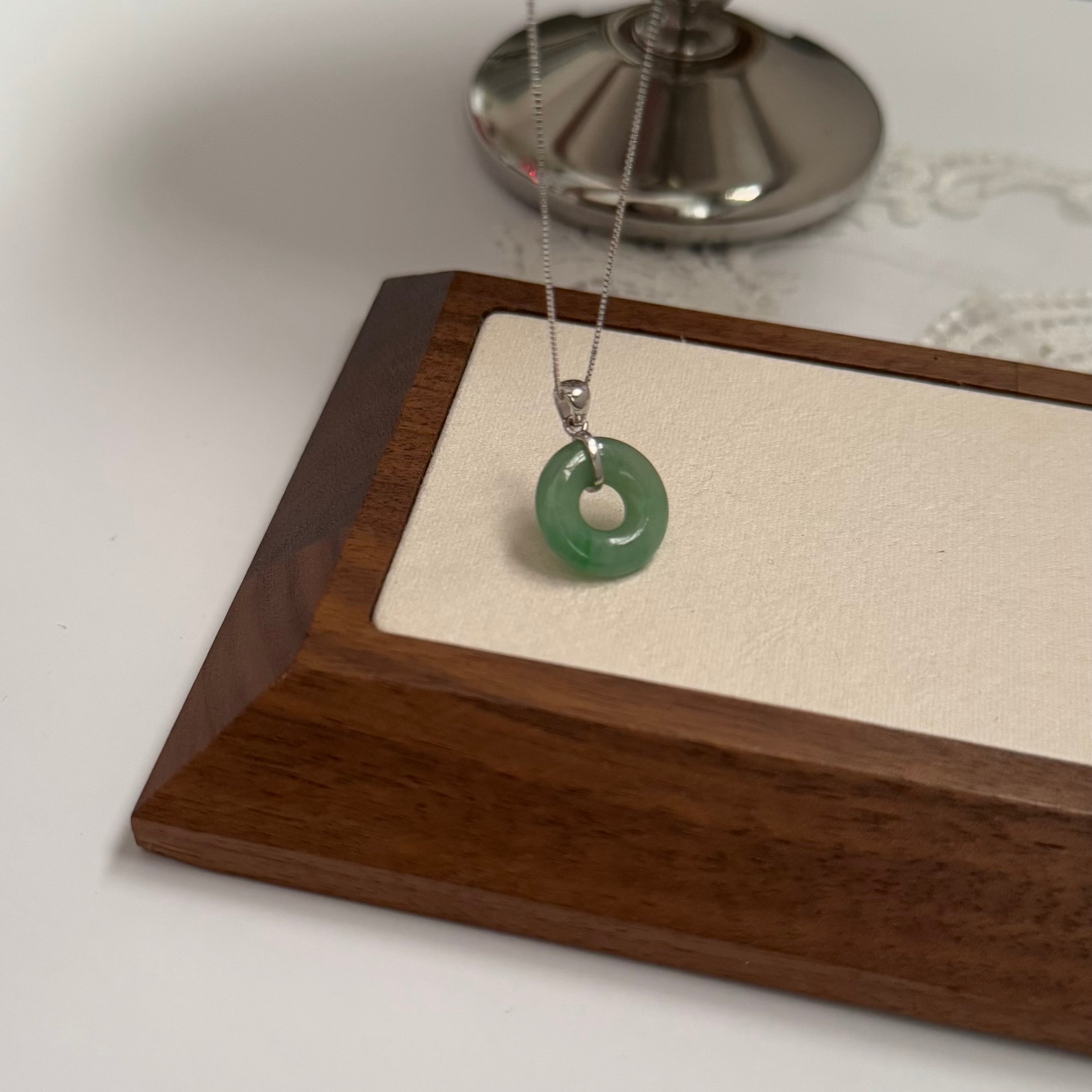 Green Donut Necklace #GD3