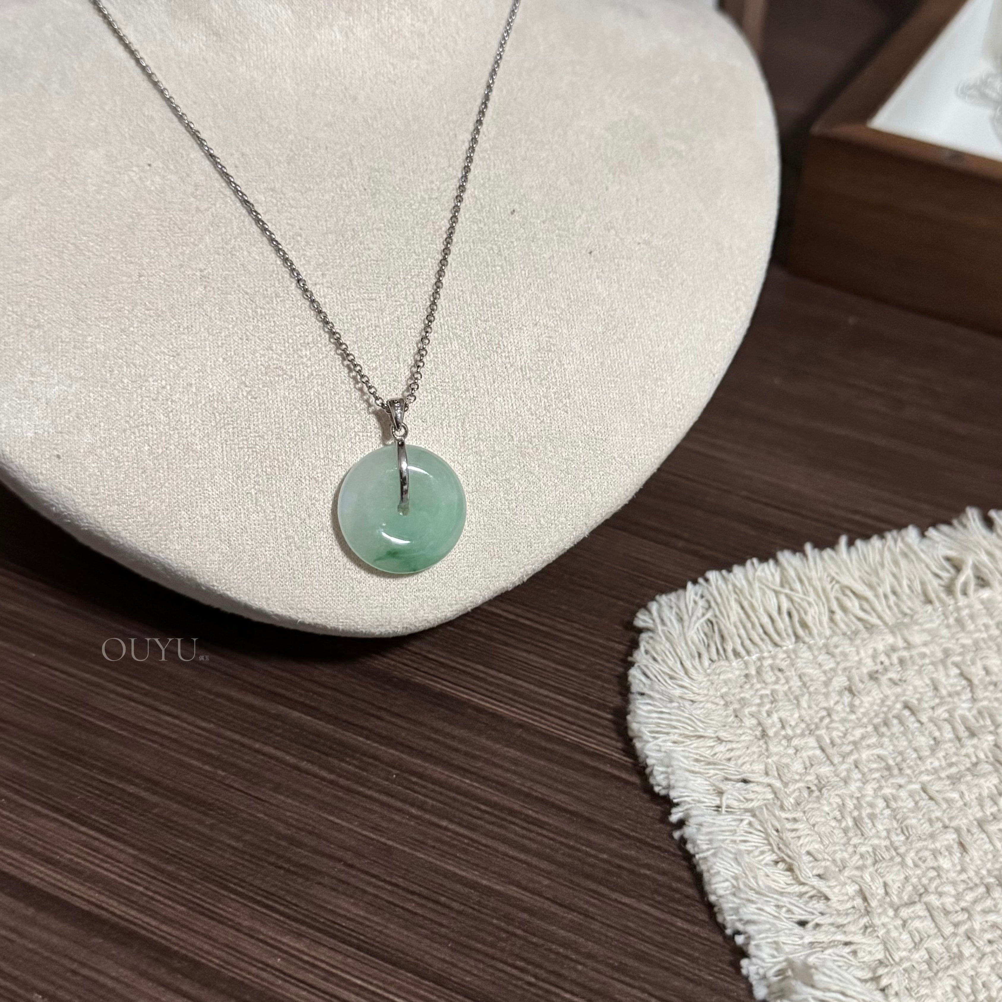 Soft Mint Green Necklace
