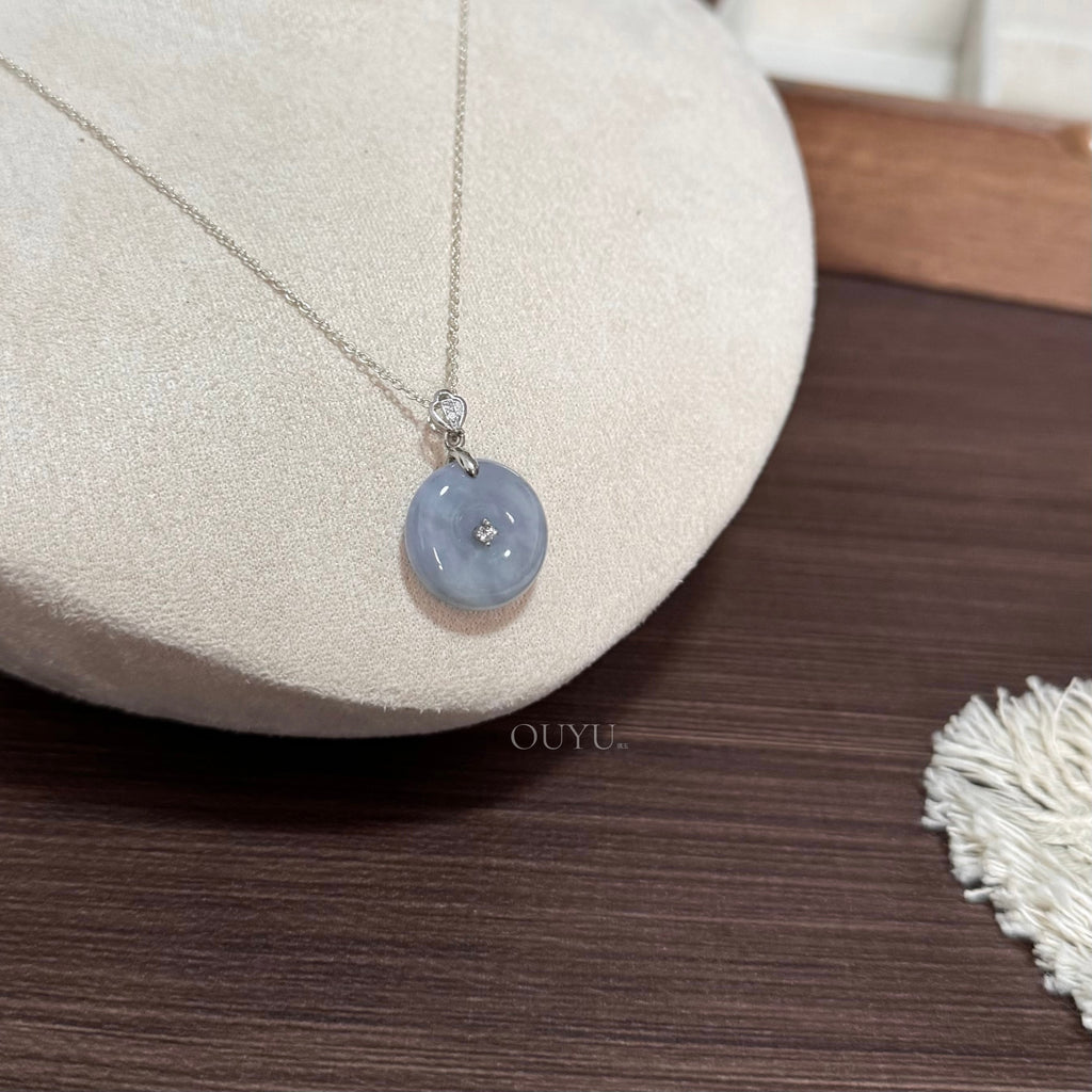 Soft Blue Lavender Necklace
