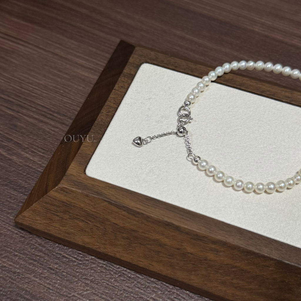Pearl x Shell Jadeite Bracelet