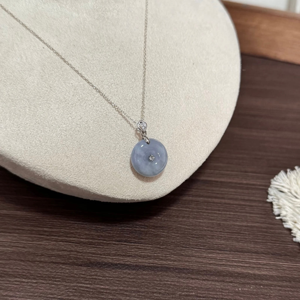 Soft Blue Lavender Necklace