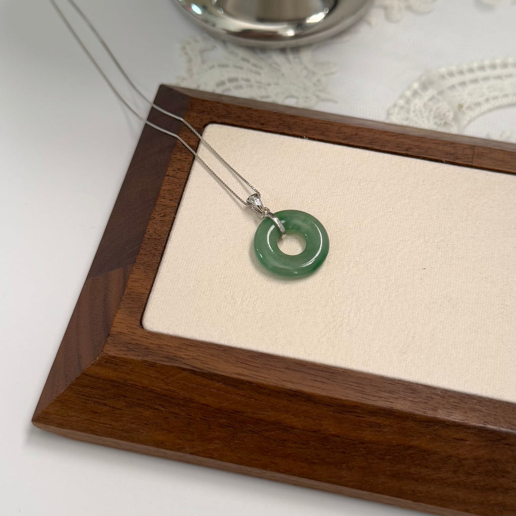 Green Donut Necklace #GD2