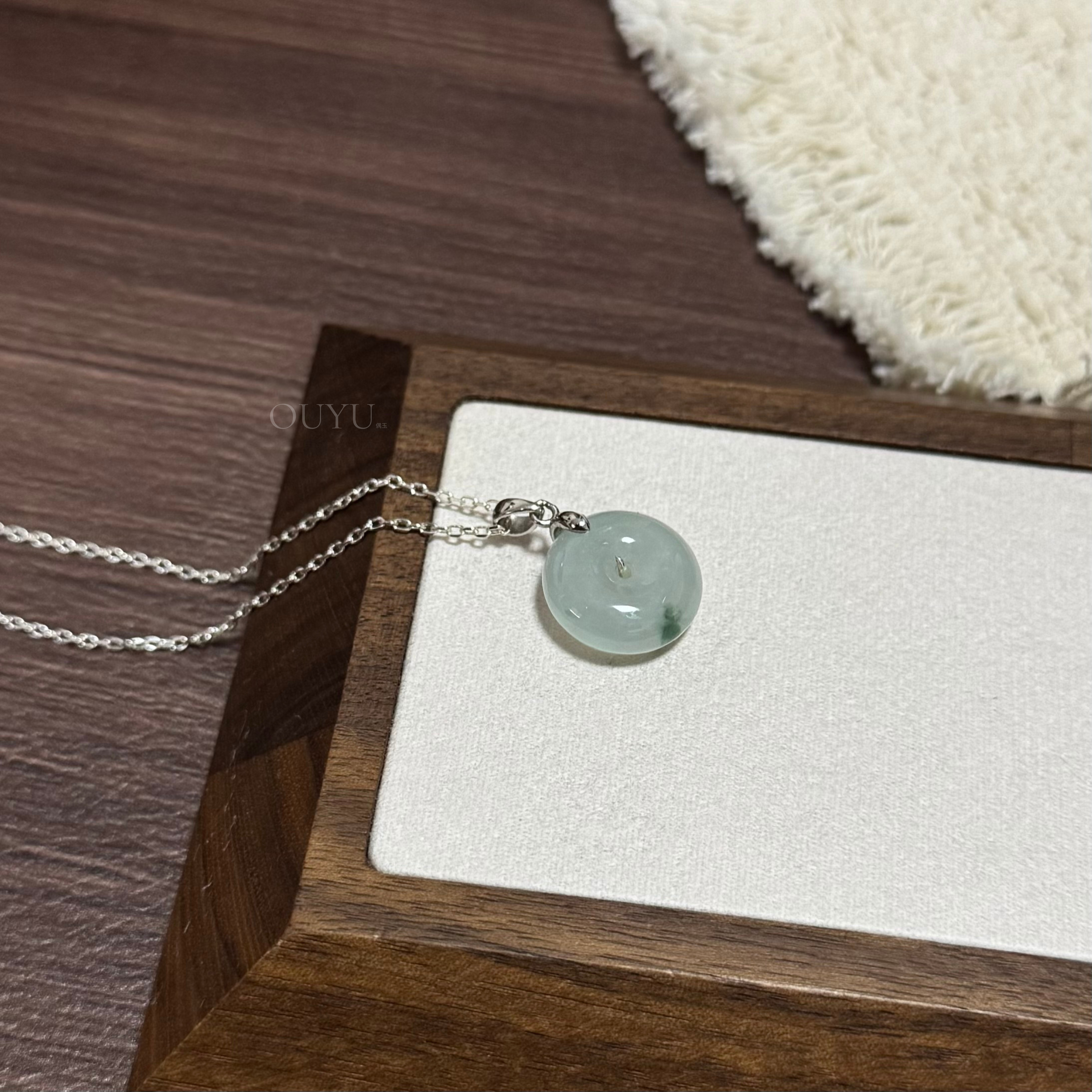 Jadeite Necklace (平安扣)