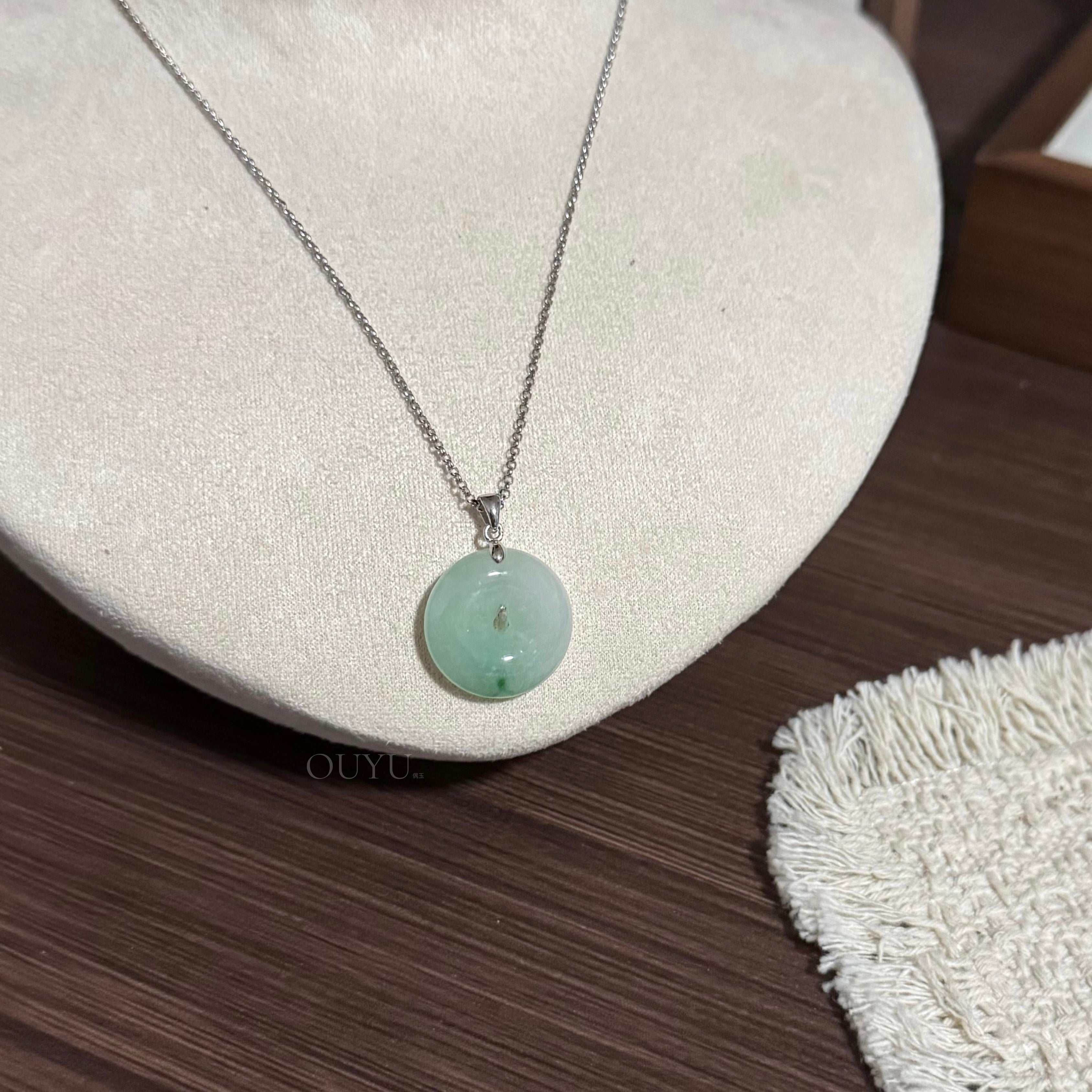 Soft Mint Green Necklace