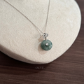 Bluish Green · 平安扣 Necklace