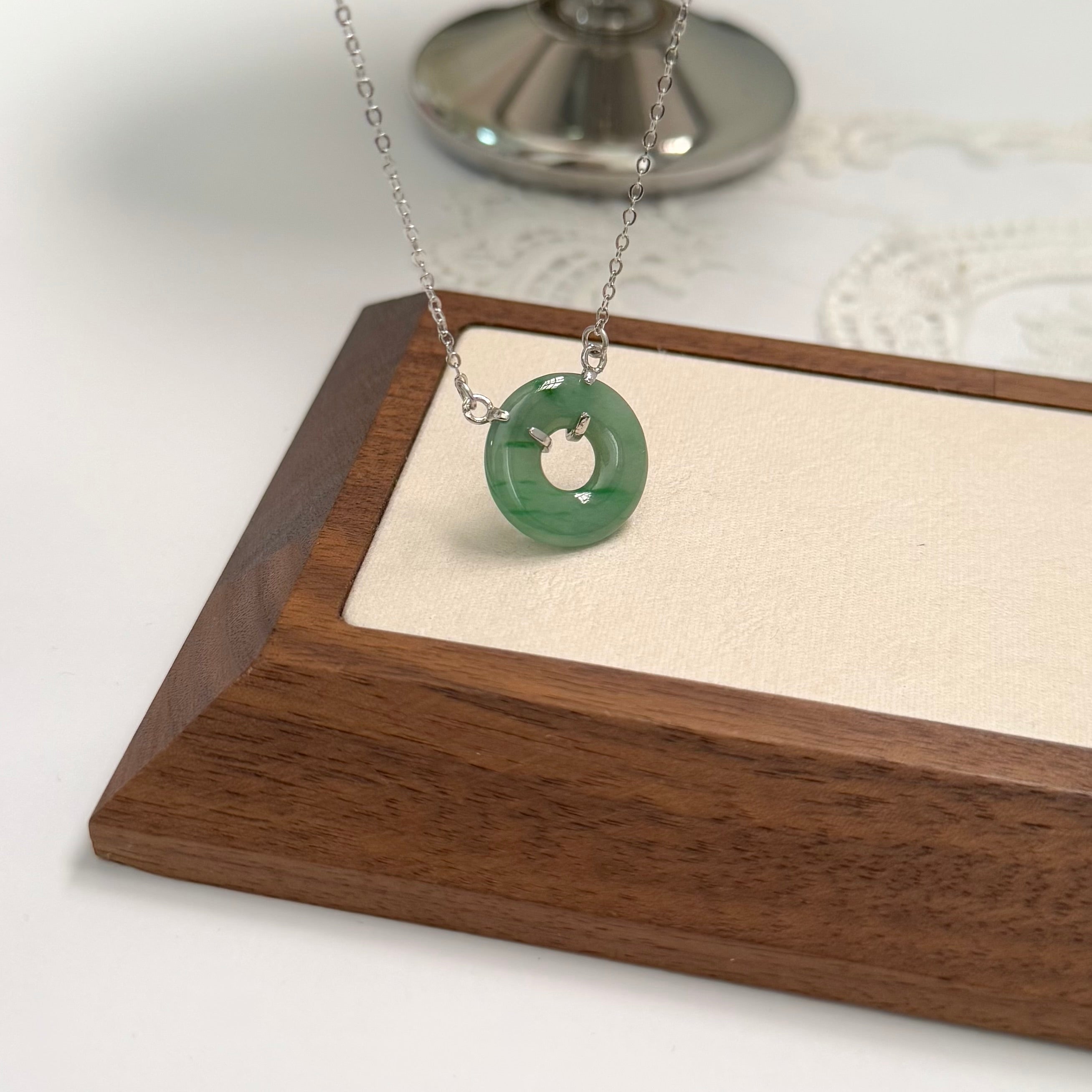 Green Donut Necklace #GD1