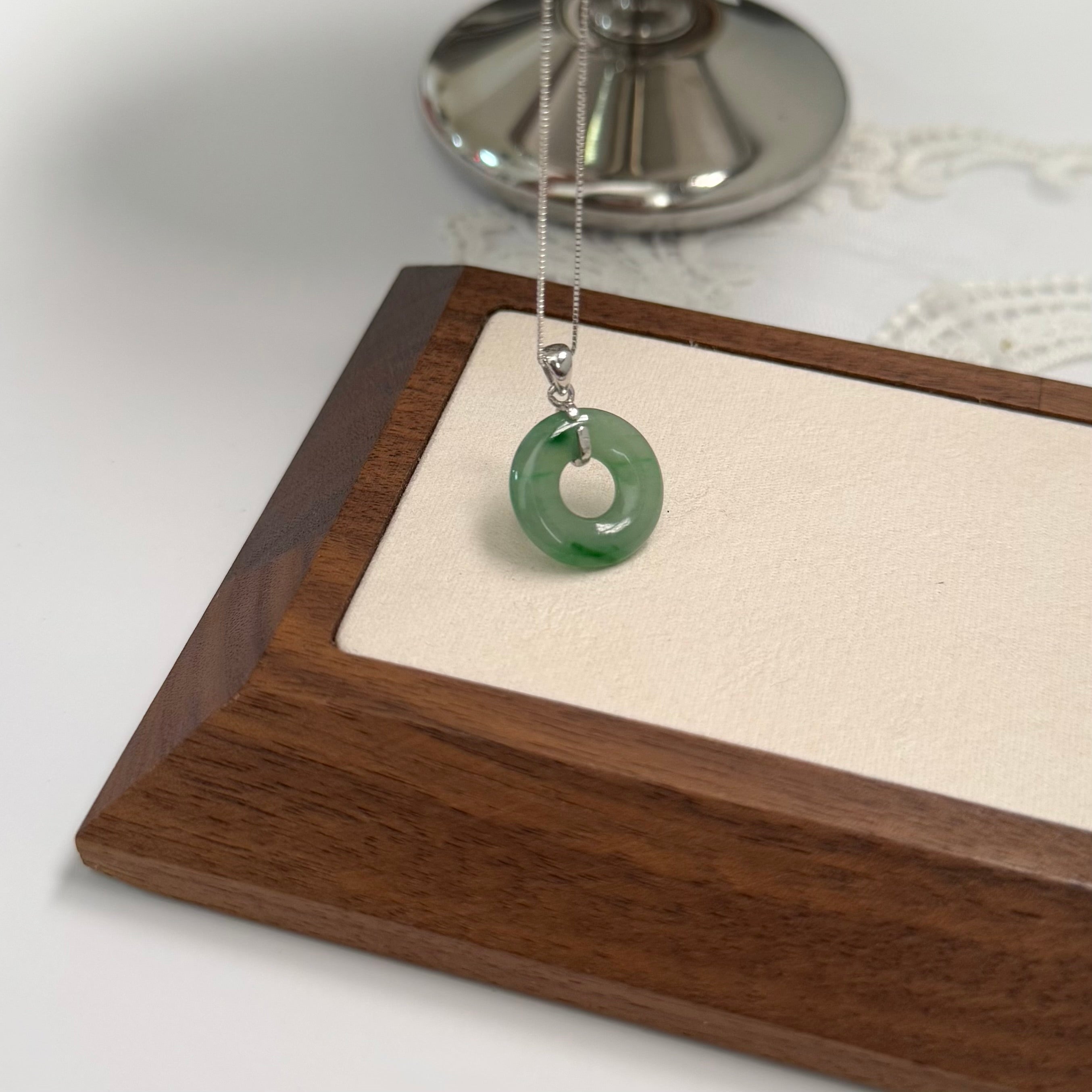 Green Donut Necklace #GD2