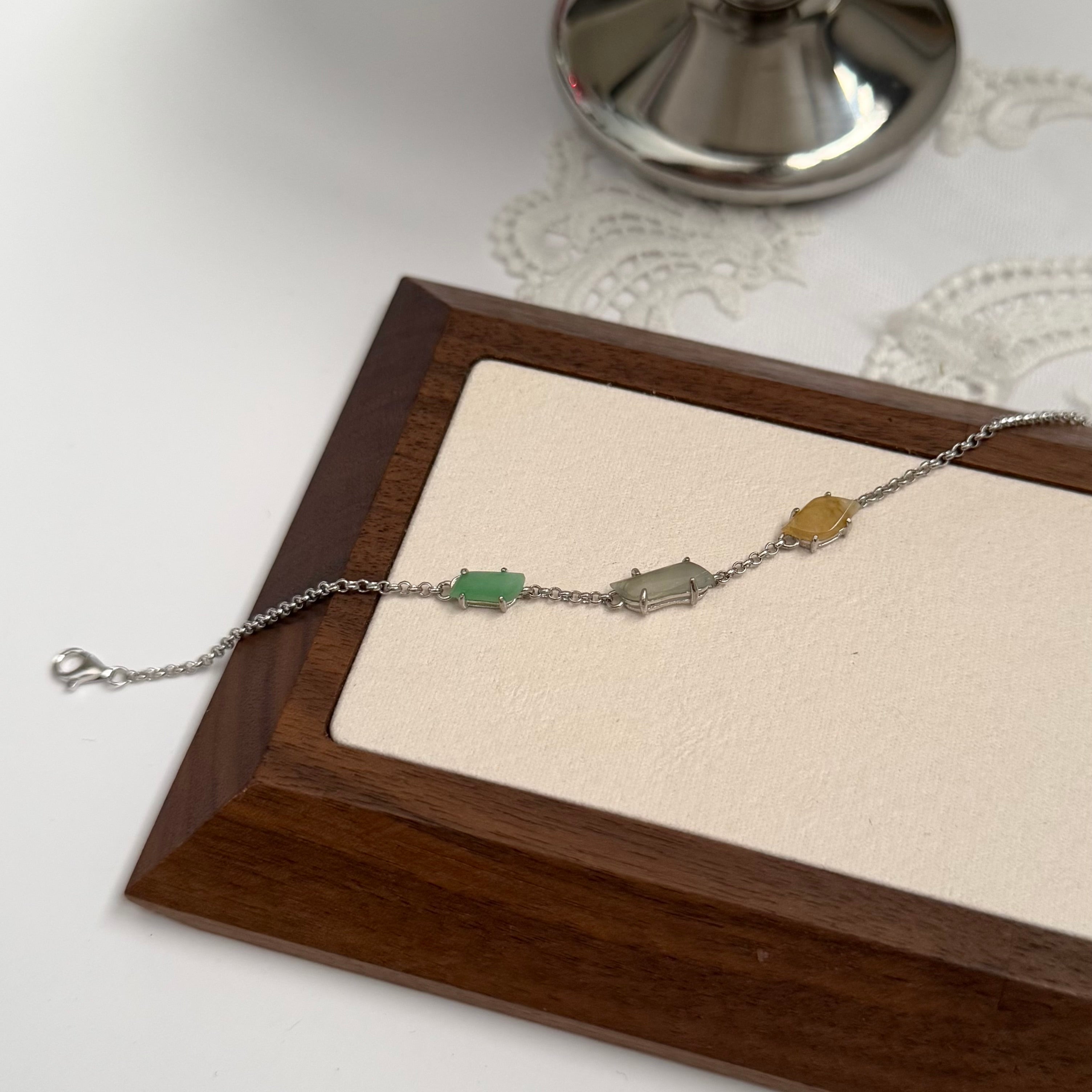 Trio Jade Bracelet