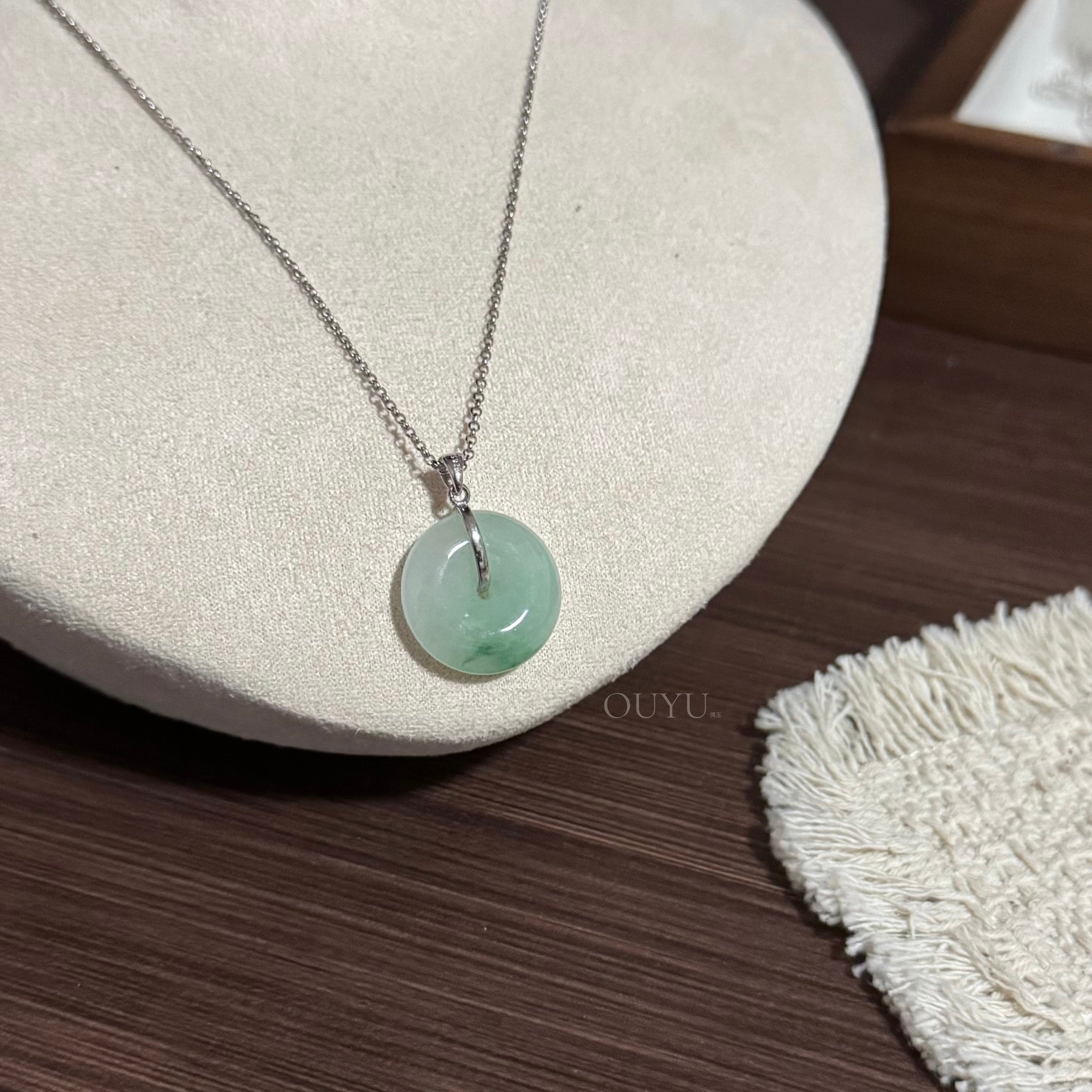 Soft Mint Green Necklace