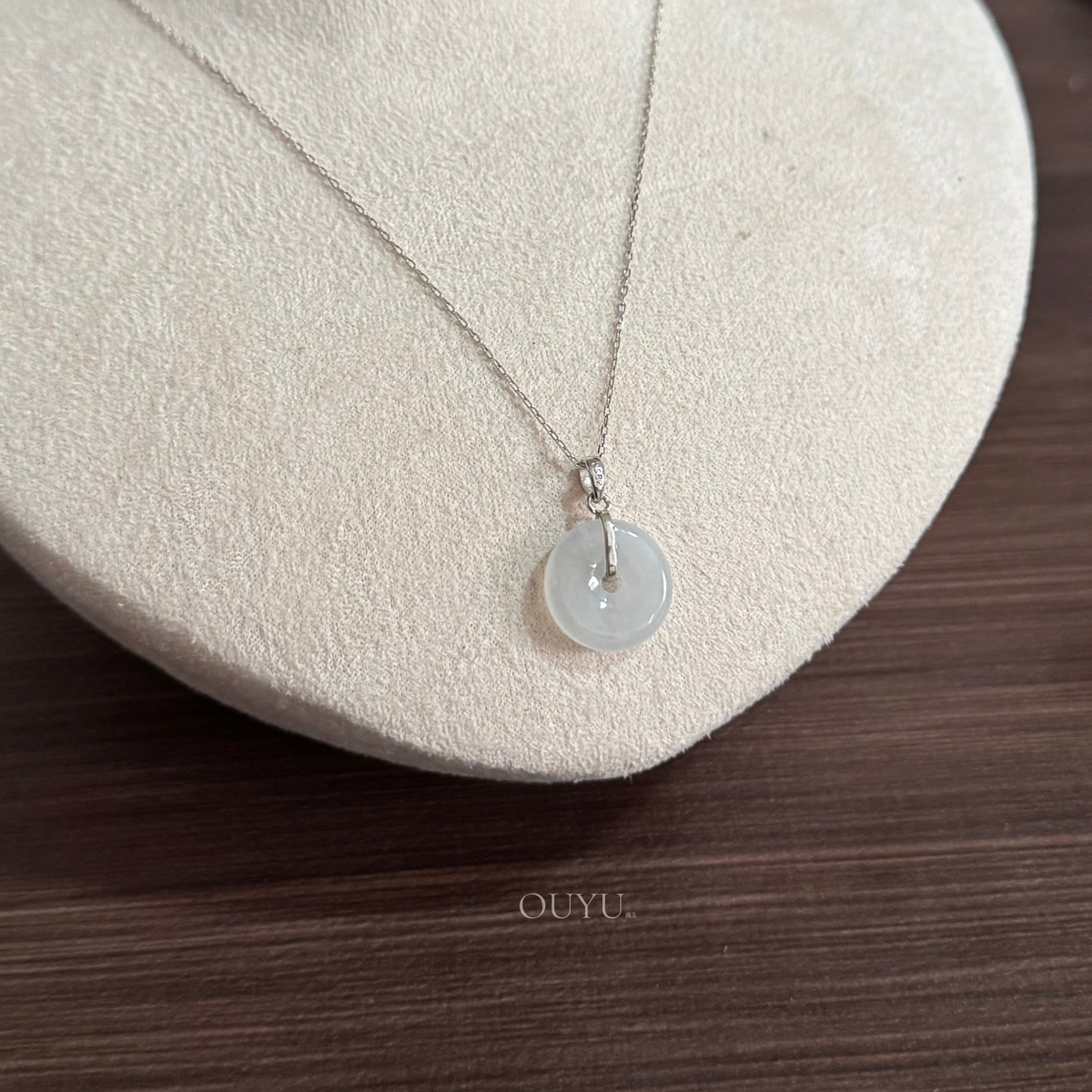 Pale White Donut · Necklace