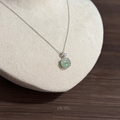 Mini Series · Soft Green 平安扣 Necklace