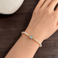 Freshwater Pearls x Jadeite · Bracelet