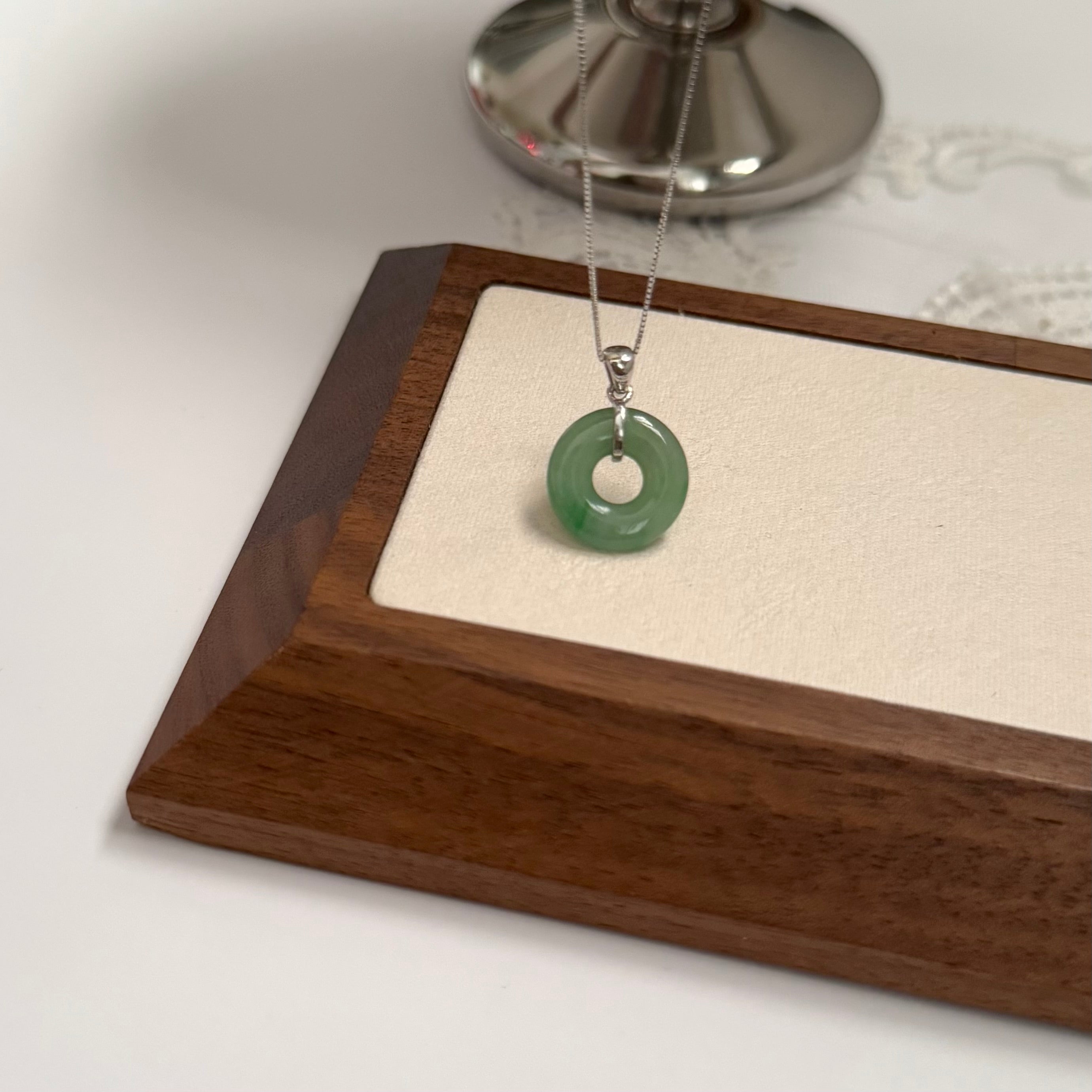 Green Donut Necklace #GD3