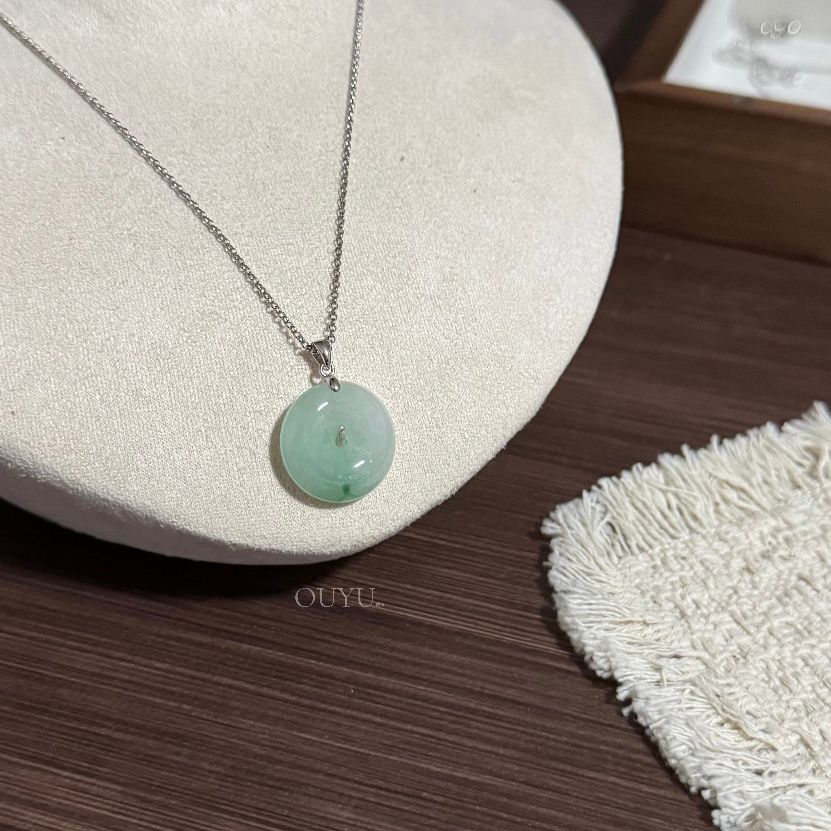 Soft Mint Green Necklace