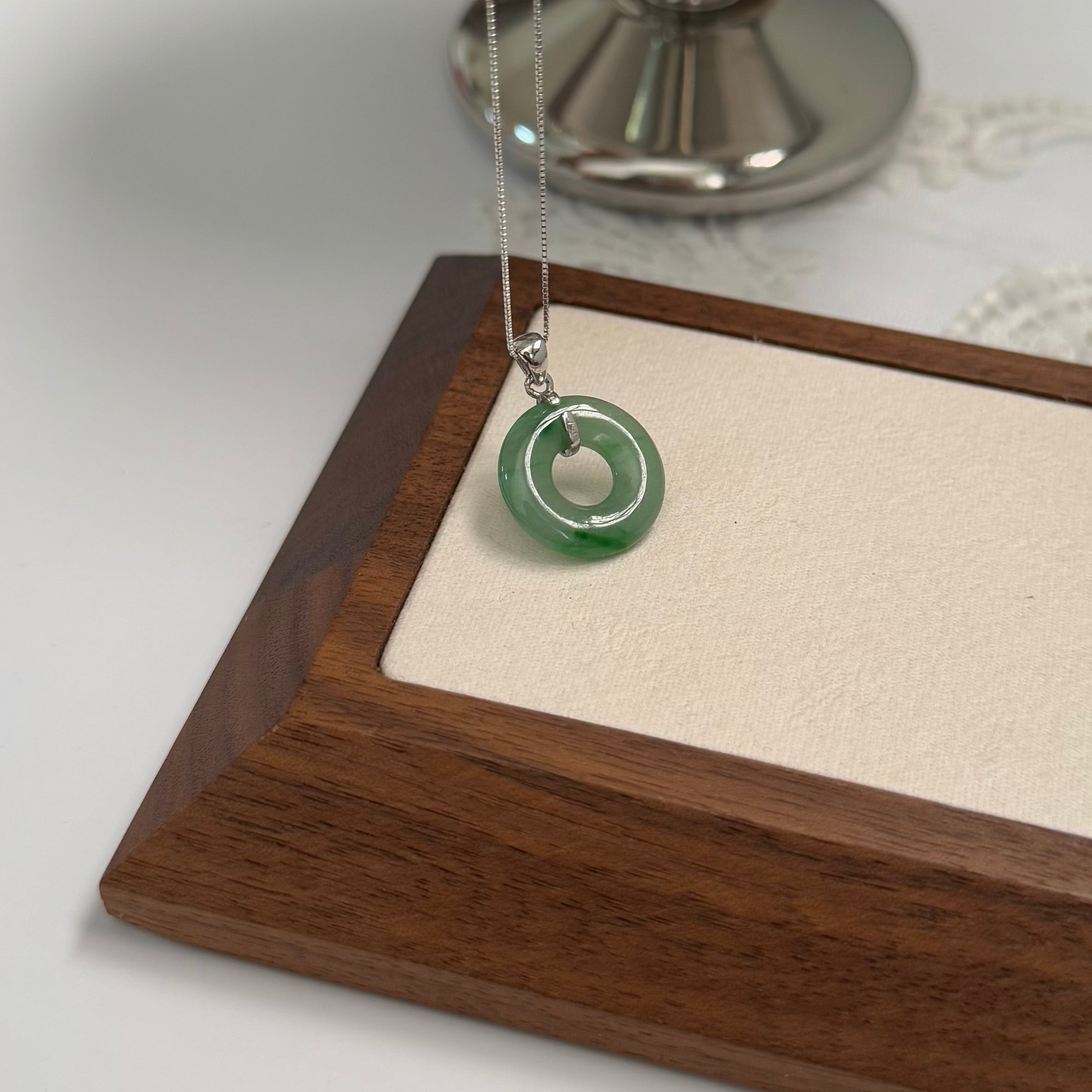 Green Donut Necklace #GD2