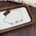 Light Lavender Trio Bracelet