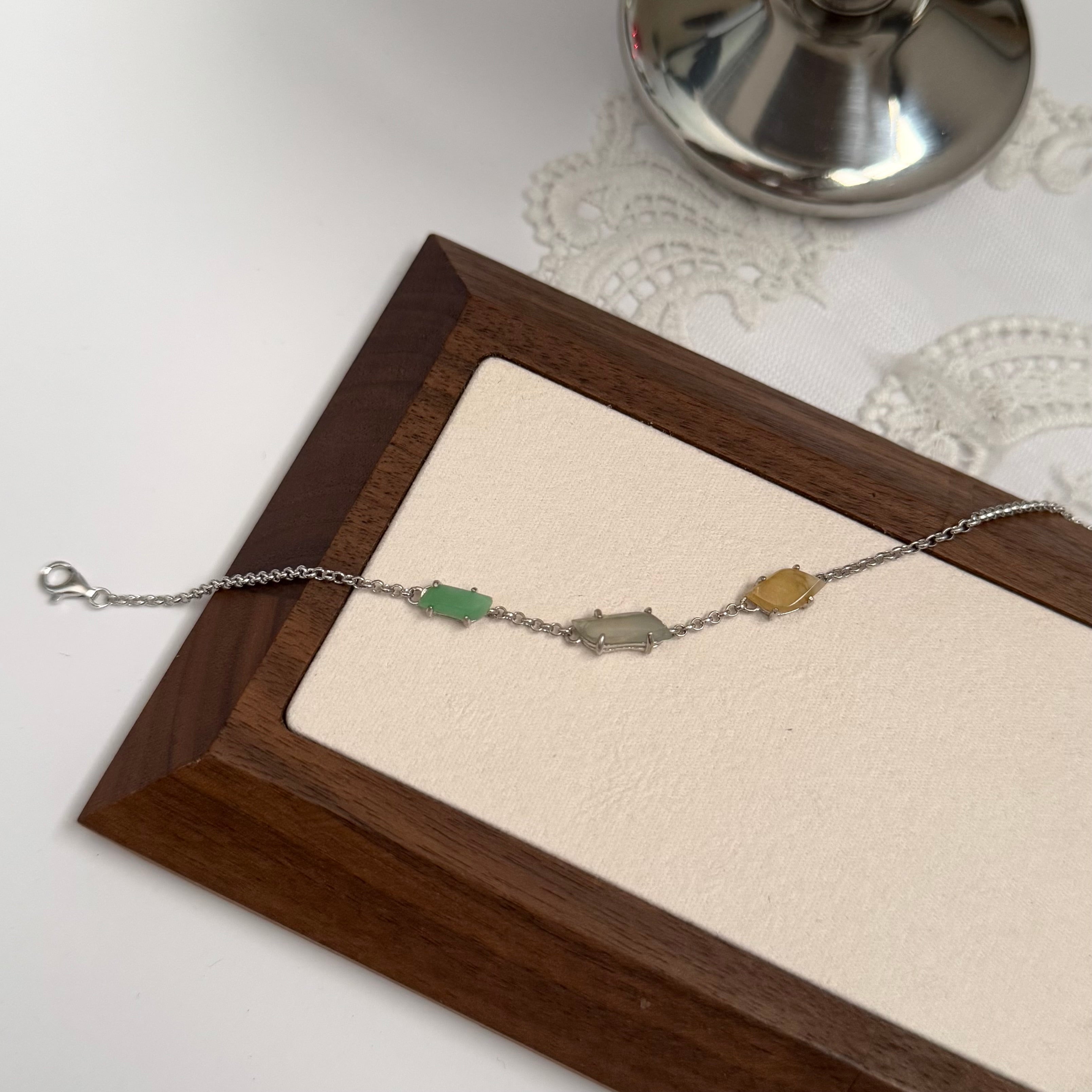 Trio Jade Bracelet