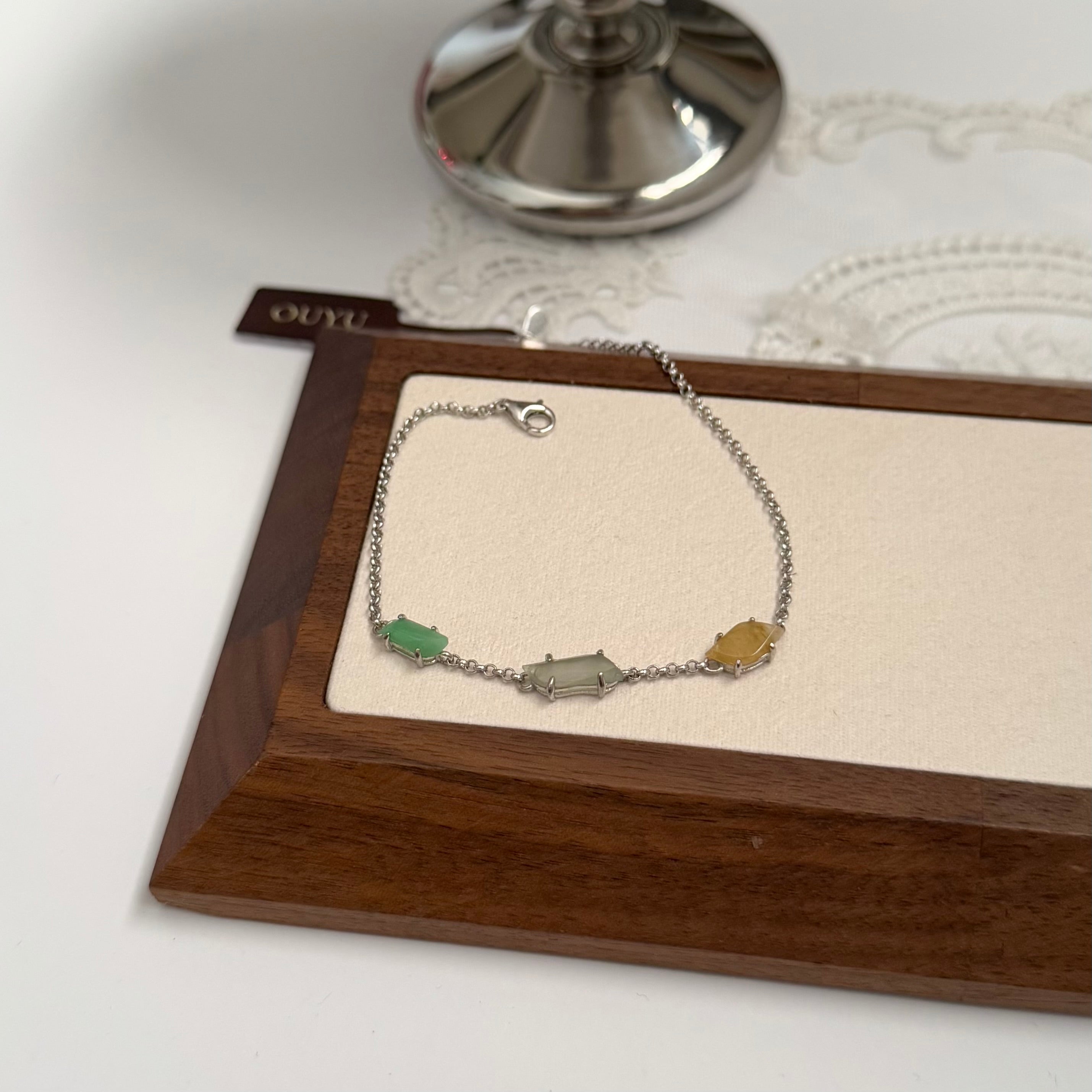 Trio Jade Bracelet